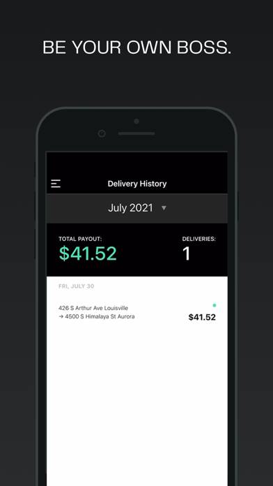 Curri Driver App screenshot