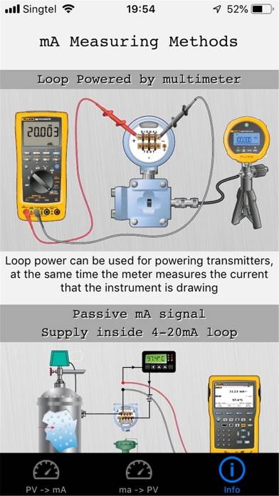 4 to 20 mA convertor Captura de pantalla de la aplicación