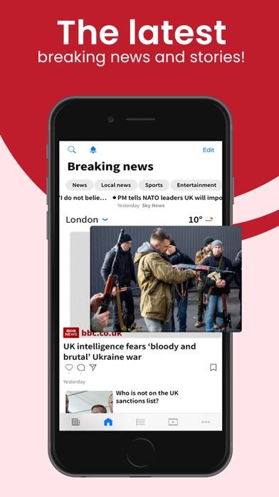 Breaking news Premium App-Screenshot #1