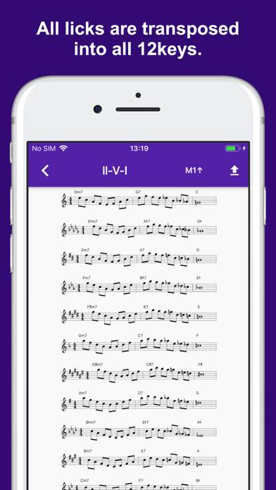 Collection de phrases jazz Capture d'écran de l'application