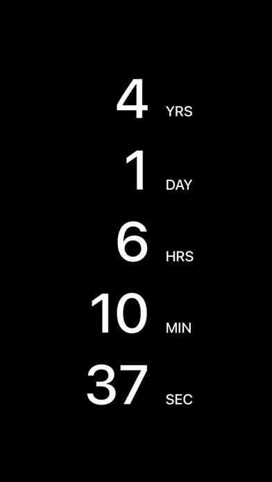 Countdown App Captura de pantalla de la aplicación #2