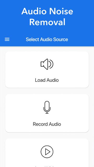 Audio Noise Removal App screenshot #1