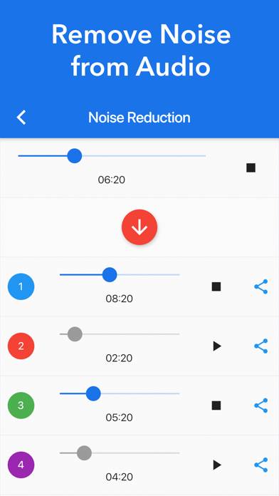 Audio Noise Removal App screenshot #2