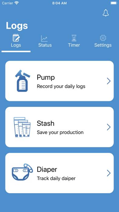 Pump Tracker: Breastfeeding App screenshot