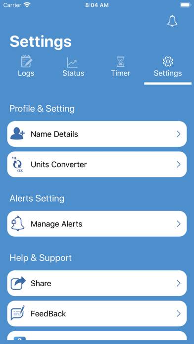 Pump Tracker: Breastfeeding App screenshot