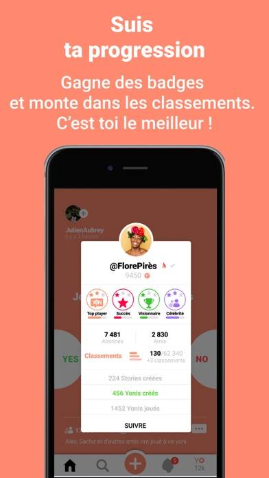 YESorNO Capture d'écran de l'application