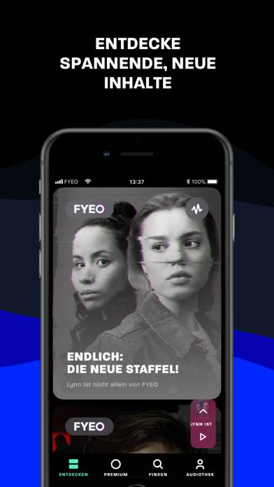 FYEO App-Screenshot #2