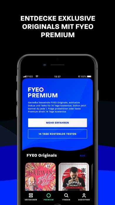 FYEO App-Screenshot #4