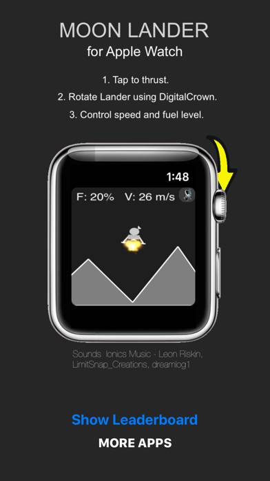 Moon Lander for Watch App preview #1