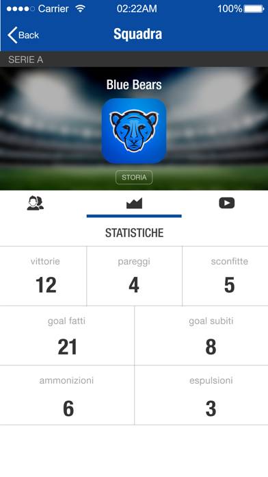 Lega Calcio a 8 Schermata dell'app #6