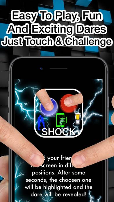 Touch Shock: Friends Roulette App screenshot #1