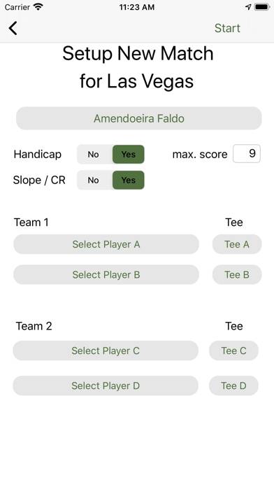 Golf & Games App skärmdump #2