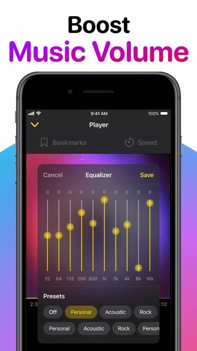 Cloud Music Player Offline Captura de pantalla de la aplicación #3