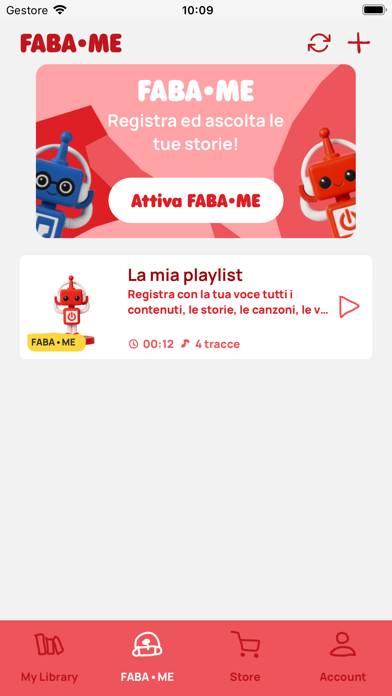 MyFaba – Il tuo Raccontastorie Schermata dell'app #5