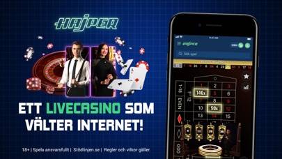 Hajper: Online Casino & Sport App skärmdump #4