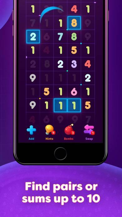 Numberzilla: Number Match Game Captura de pantalla de la aplicación #2