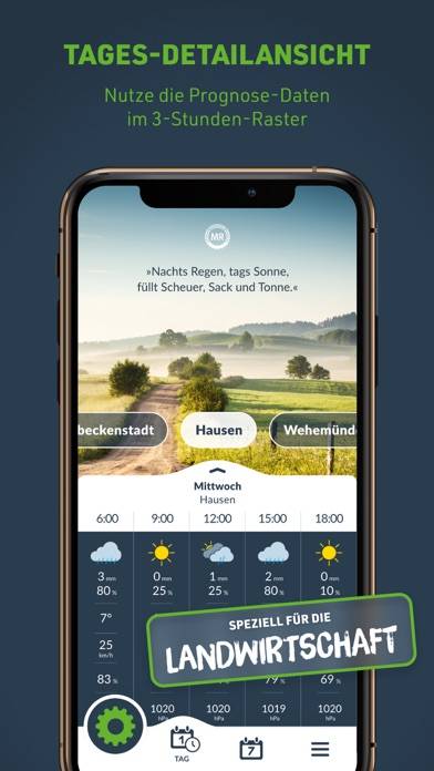 Wetter | Maschinenring App-Screenshot #1