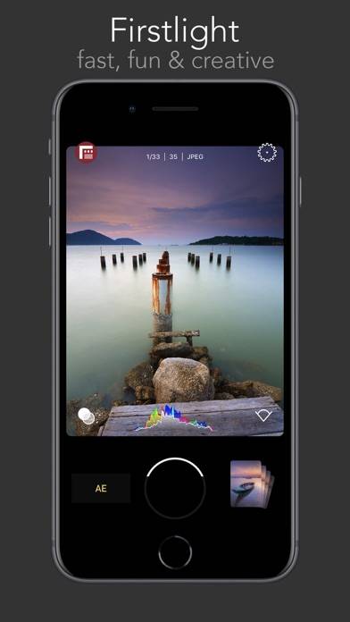 FiLMiC Firstlight: App de foto Bildschirmfoto