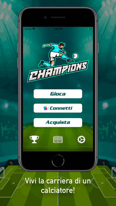CHAMPIONS: The Football Game Schermata dell'app #1