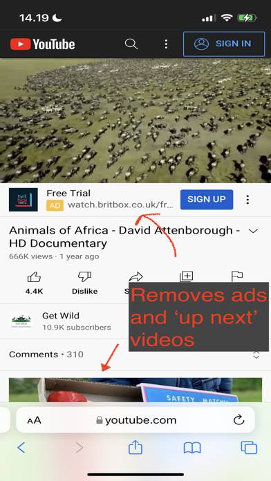 No Distractions for YouTube App screenshot #5