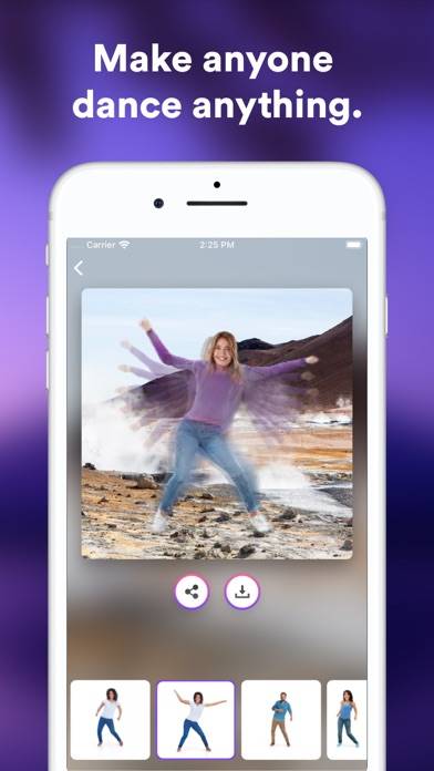 Jiggy: Magic Dance GIF Maker Captura de pantalla de la aplicación #1