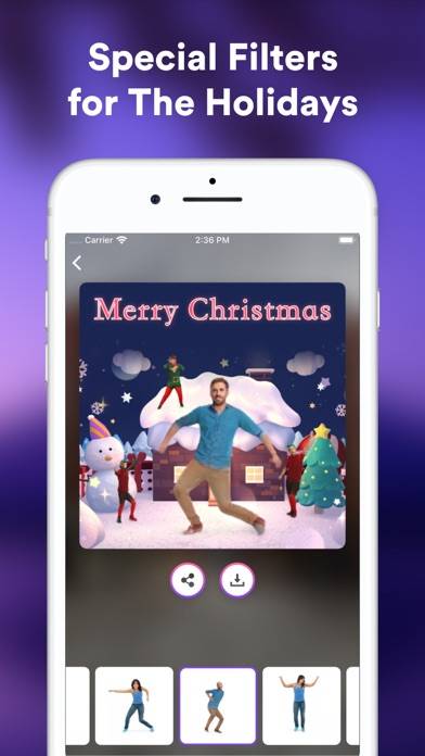 Jiggy: Magic Dance GIF Maker Captura de pantalla de la aplicación #2