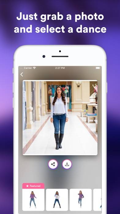 Jiggy: Magic Dance GIF Maker Captura de pantalla de la aplicación #3