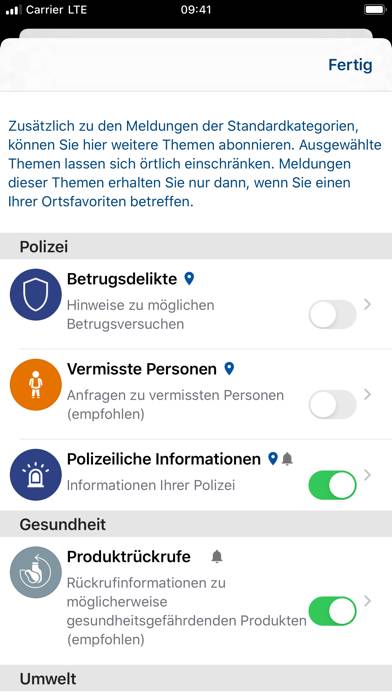 HessenWARN App-Screenshot #5