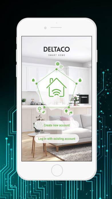 Deltaco Smart Home App skärmdump #2