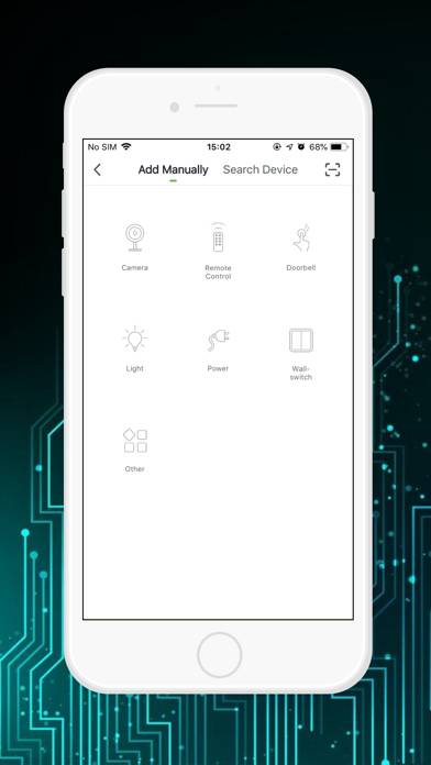Deltaco Smart Home App skärmdump #3