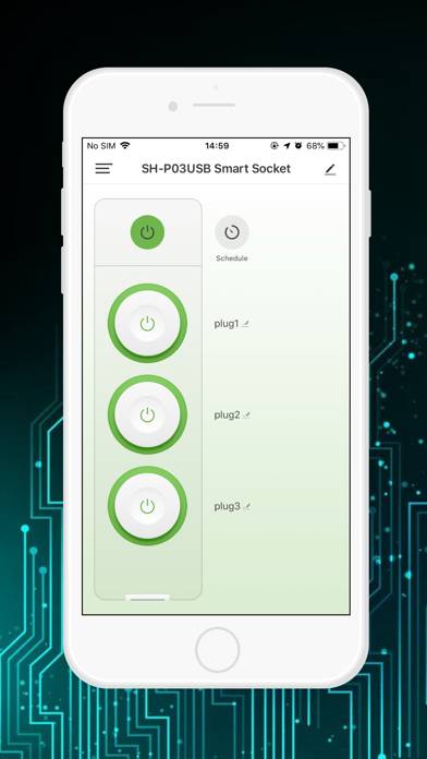 Deltaco Smart Home App skärmdump #4