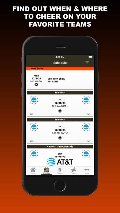 NCAA Volleyball Championship App screenshot