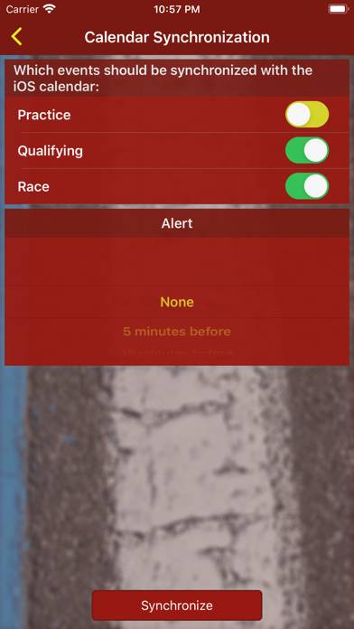 Race Calendar 2020 App screenshot #6