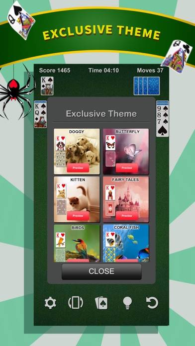 Spider Solitaire * Card Game App screenshot #3