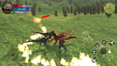 Flying Dragon's Life Simulator Captura de pantalla de la aplicación #4