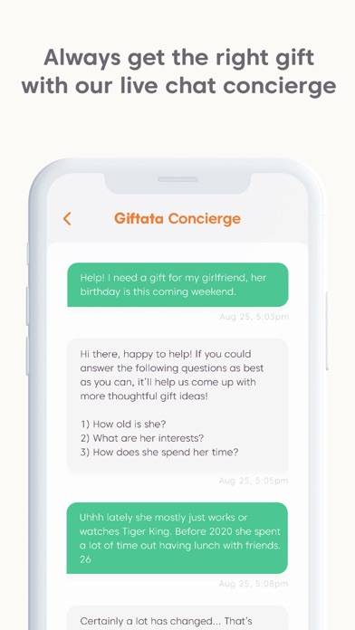 Giftata: Thoughtful Gift Ideas App screenshot #5