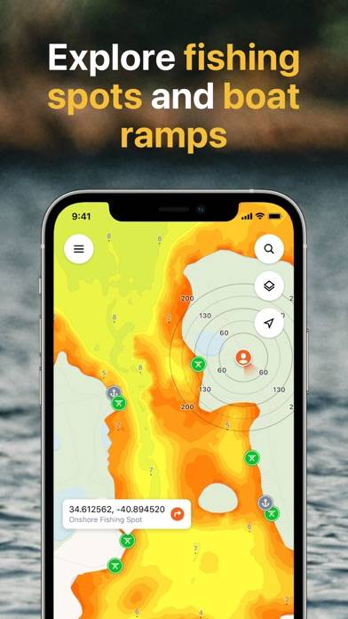 Fish Deeper - Fishing App skärmdump
