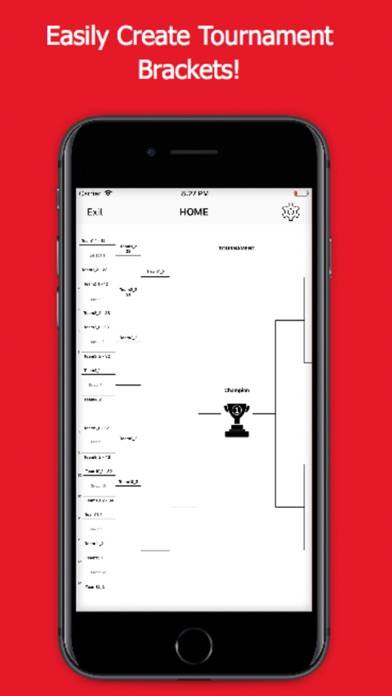 Tournament Bracket Maker Pro App screenshot #1