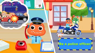 Kids Police Car Driving Game App screenshot #1