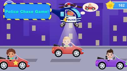 Kids Police Car Driving Game Captura de pantalla de la aplicación #3