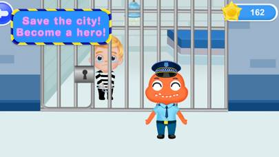 Kids Police Car Driving Game Captura de pantalla de la aplicación #5