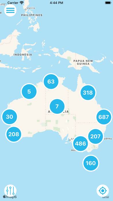 WikiFarms Australia Captura de pantalla de la aplicación #1