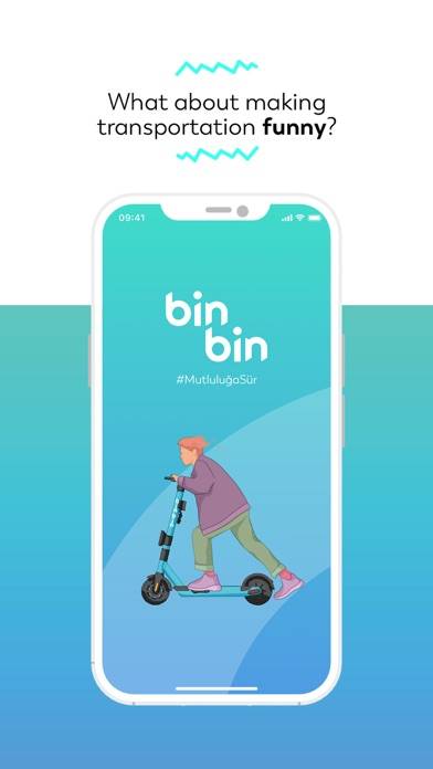 BinBin Scooters Uygulama ekran görüntüsü #1