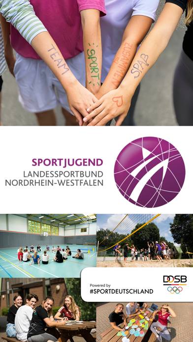 Freiwilligendienste Sport NRW Bildschirmfoto