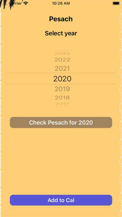 Pesach Capture d'écran de l'application #2