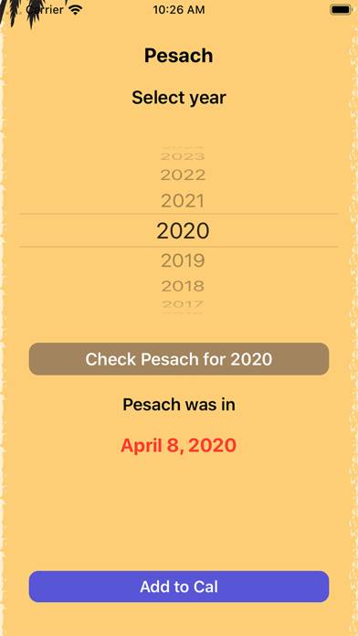 Pesach Capture d'écran de l'application #3