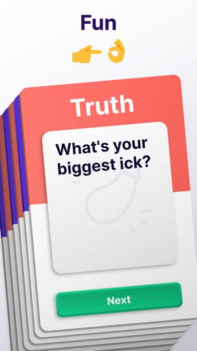 Truth or Dare Party Game Dirty App skärmdump #1