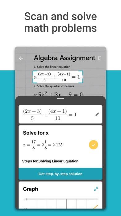 Microsoft Math Solver Schermata dell'app #1