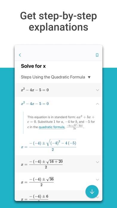 Microsoft Math Solver Schermata dell'app #3