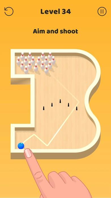 Mini Bowling! 3D Captura de pantalla de la aplicación #1